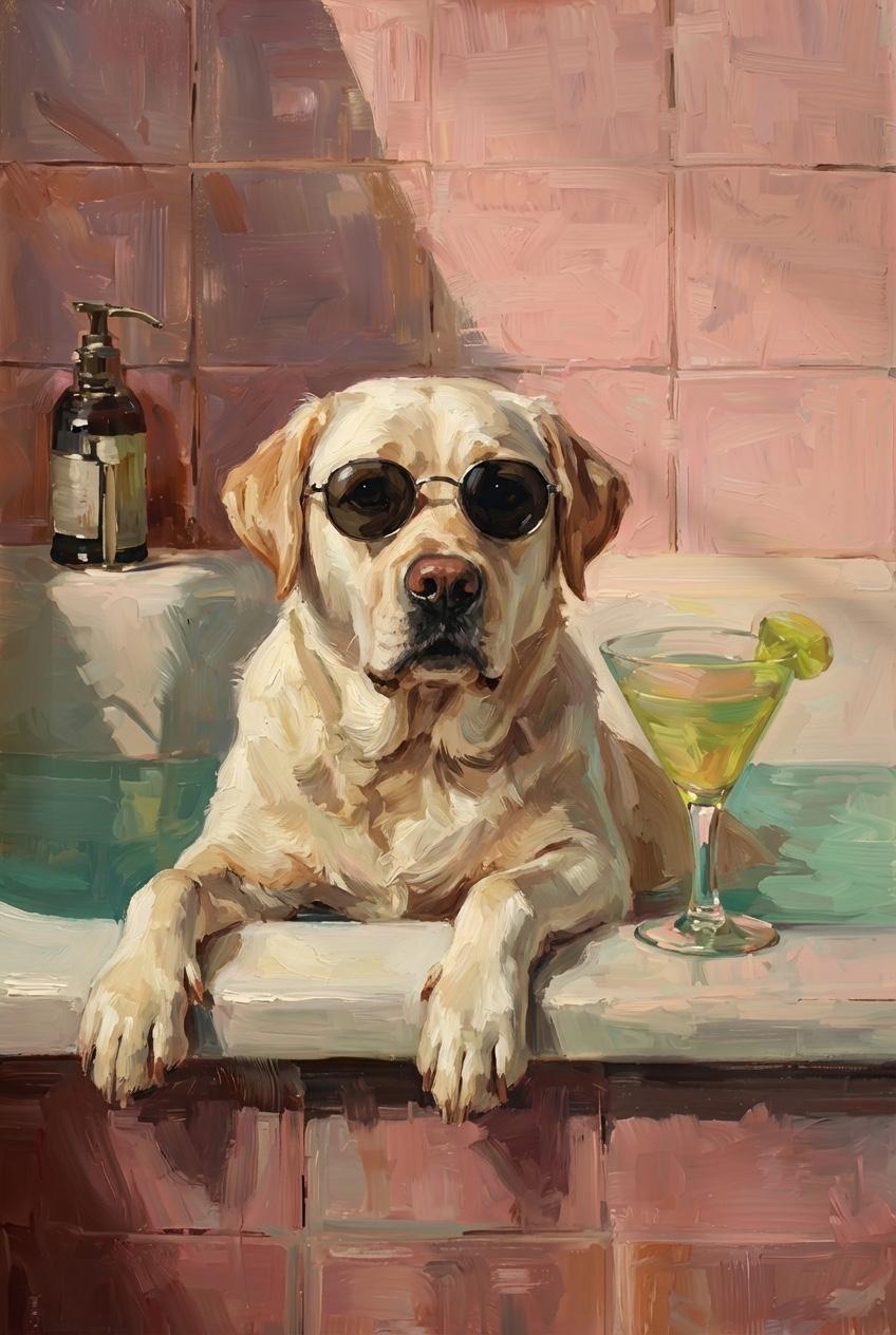 Bath Time example portrait 3