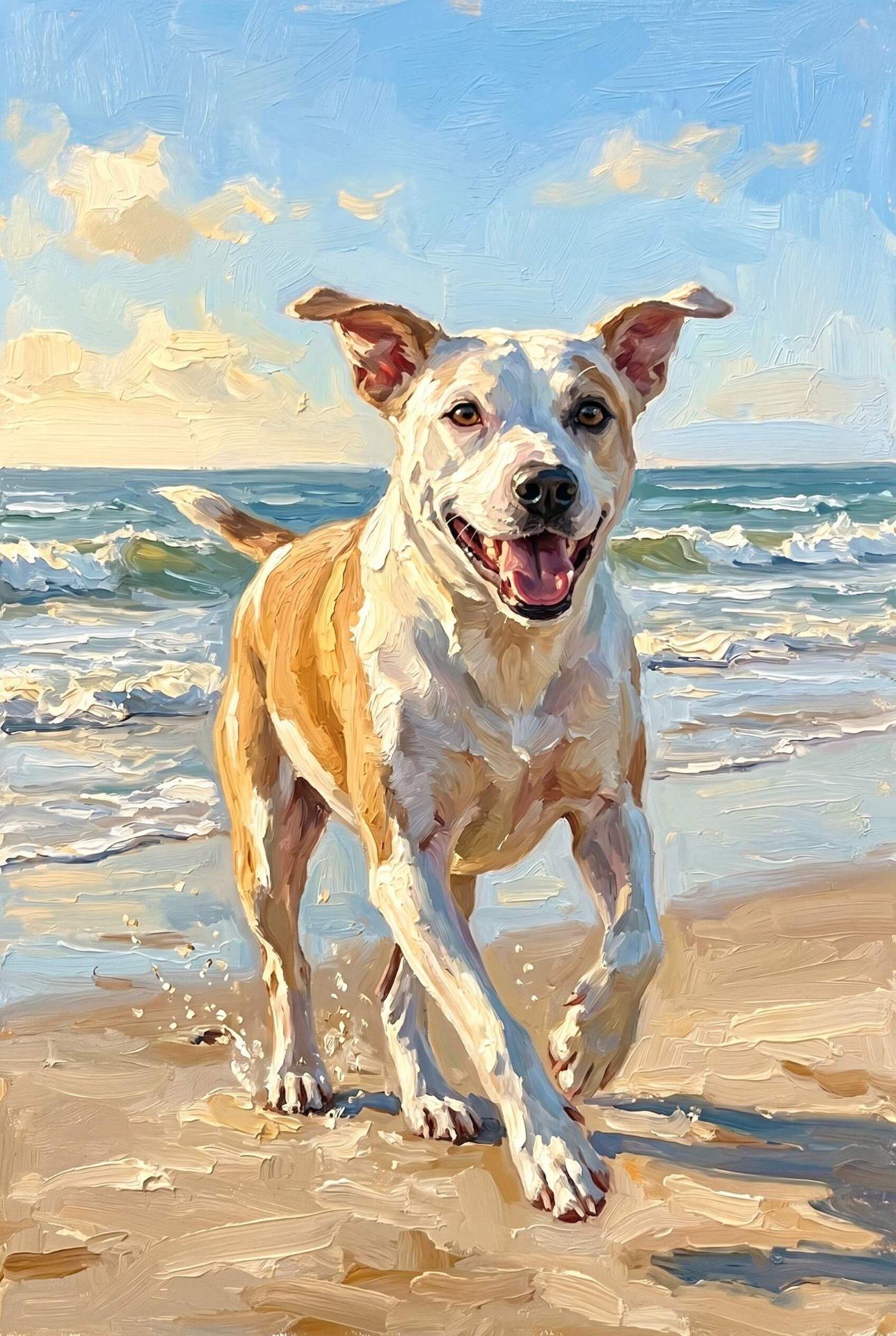 Beach Run example portrait 3